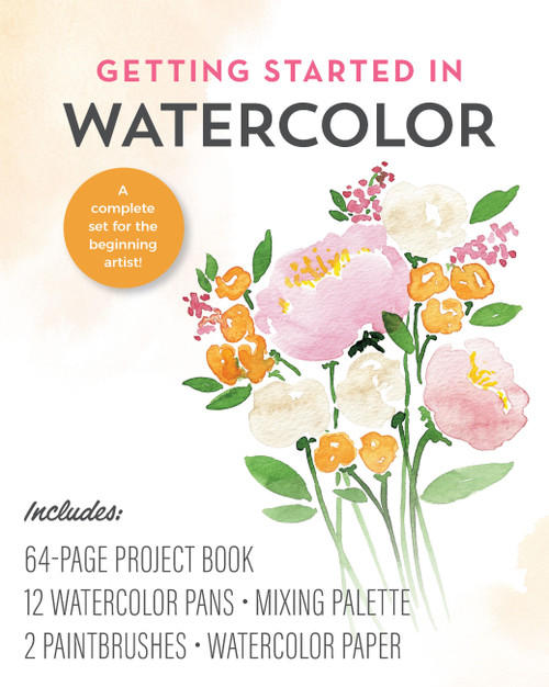 Getting Started in Watercolor kit by Editors of Chartwell Books, 9780785843887