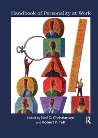 Handbook of Personality at Work by Neil Christiansen, Robert Tett, 9780367866242