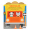 Vehicles Coloring Book + Stickers by Petit Collage, 9781797229348