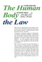Human Body and the Law (A Medico-legal Study) - 9780202308777 by David Meyers, 9780202308777