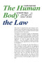Human Body and the Law (A Medico-legal Study) - 9780202308777 by Robert Maynard Hutchins, David W. Meyers, 9780202308777