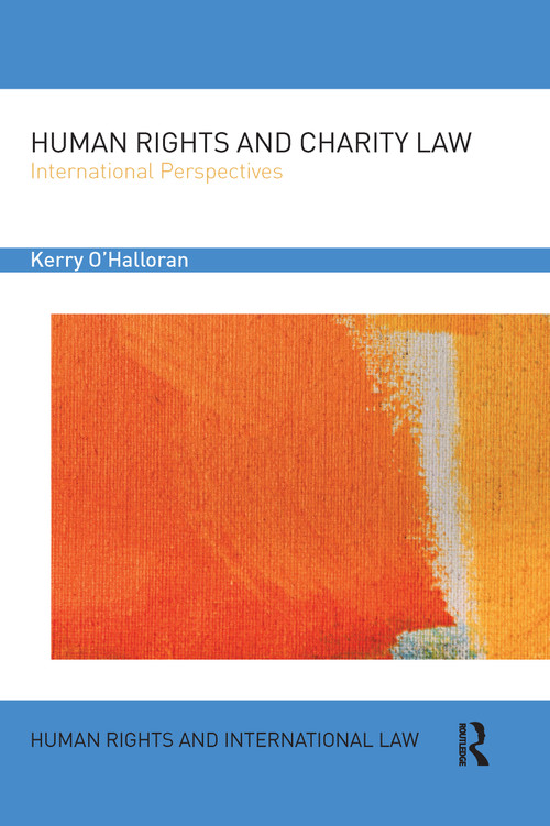 Human Rights and Charity Law (International Perspectives) - 9780367596927 by Kerry O'Halloran, 9780367596927