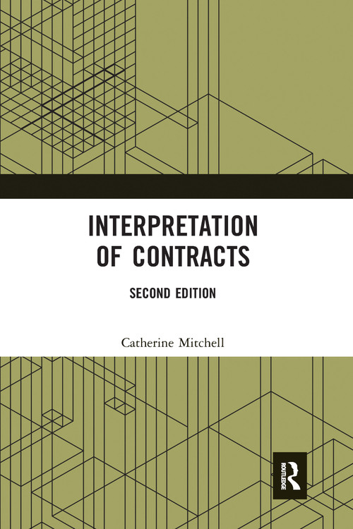 Interpretation of Contracts - 9780367587871 by Catherine Mitchell, 9780367587871