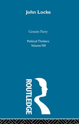 John Locke by Geraint Parry, 9780415850032