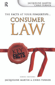 Key Facts: Consumer Law by Jacqueline Martin, 9780340887585
