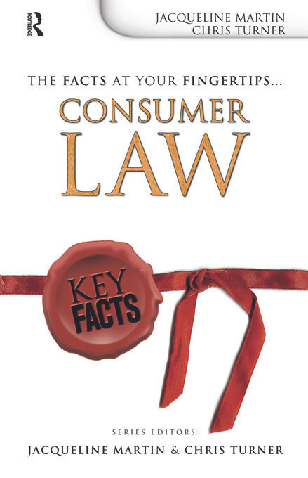 Key Facts: Consumer Law by Jacqueline Martin, Chris Turner, 9780340887585