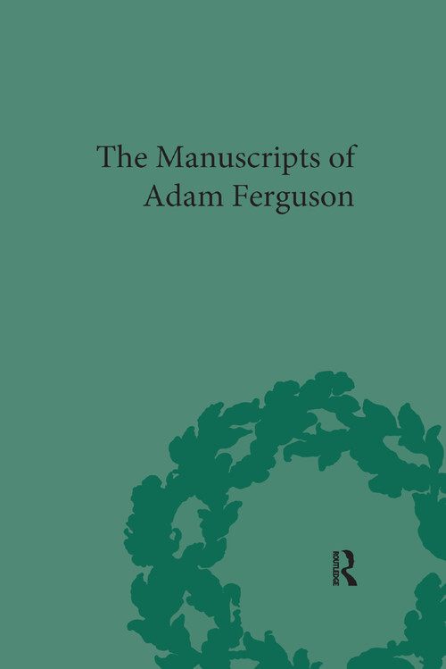 The Manuscripts of Adam Ferguson by Robin C Dix, 9780367876166
