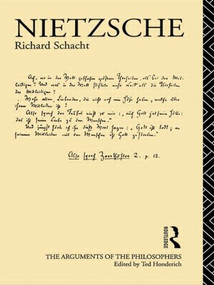 Nietzsche - 9780415090711 by Richard Schacht, Ted Honderich, 9780415090711