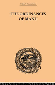 The Ordinances of Manu (Translated from the Sanskrit) - 9780415868938 by Arthur Coke Burnell, 9780415868938