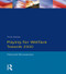 Paying For Welfare (Towards 2000) - 9780134420134 by Howard Glennerster, 9780134420134