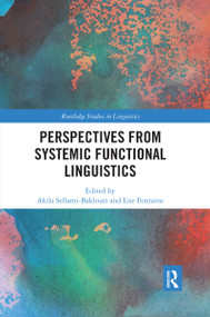 Perspectives from Systemic Functional Linguistics - 9780367592424 by Akila Sellami-Baklouti, Lise Fontaine, 9780367592424