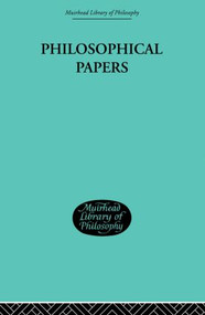 Philosophical Papers by George Edward Moore, 9780415606578