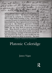 Platonic Coleridge - 9780367602901 by James Vigus, 9780367602901