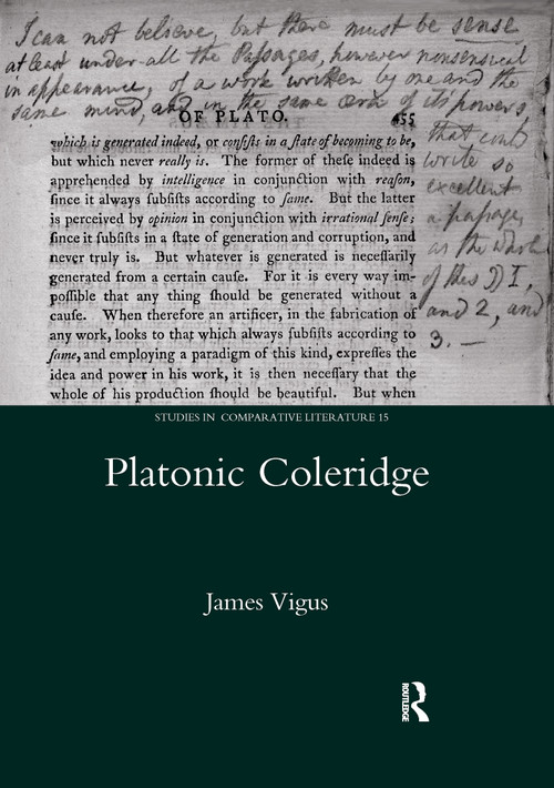 Platonic Coleridge - 9780367602901 by James Vigus, 9780367602901