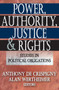Power, Authority, Justice, and Rights (Studies in Political Obligations) - 9780202363448 by Anthony de Crespigny, 9780202363448