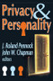 Privacy and Personality - 9780202309798 by John W. Chapman, 9780202309798