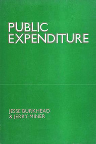 Public Expenditure - 9780202361512 by S.S. Stevens, 9780202361512