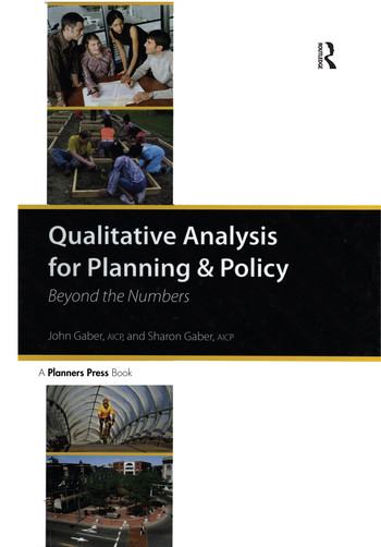 Qualitative Analysis for Planning & Policy (Beyond the Numbers) - 9780367330033 by John Gaber, Sharon Gaber, 9780367330033