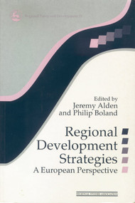 Regional Development Strategies (A European Perspective) - 9780117023666 by Jeremy Alden, Philip Boland, 9780117023666