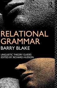 Relational Grammar - 9780415046602 by Barry Blake, 9780415046602