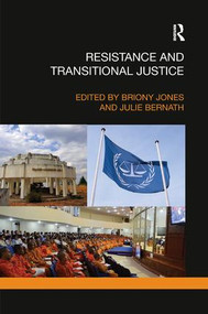 Resistance and Transitional Justice - 9780367232238 by Briony Jones, Julie Bernath, 9780367232238