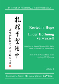 Rooted in Hope: China - Religion - Christianity Vol 2 - 9780367595289 by Barbara Hoster, Dirk Kuhlmann, Zbigniew Wesolowski, 9780367595289