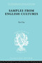 Samples from English Cultures (Part 1) by Josephine Klein, 9780415605656