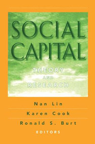 Social Capital (Theory and Research) by Rene Dubos, 9780202306445