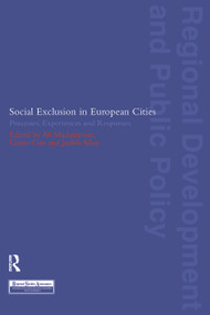 Social Exclusion in European Cities (Processes, Experiences and Responses) - 9780117023727 by Judith Allen, Goran Cars, Ali Madanipour, 9780117023727