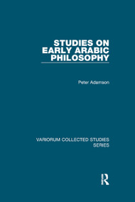 Studies on Early Arabic Philosophy - 9780367879266 by Peter Adamson, 9780367879266