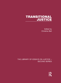 Transitional Justice - 9780367596149 by Christine Bell, 9780367596149