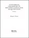 Universal Grammar in Second-Language Acquisition (A History) - 9780415654692 by Margaret Thomas, 9780415654692
