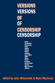 Versions of Censorship - 9780202308753 by Mairi MacInnes, 9780202308753