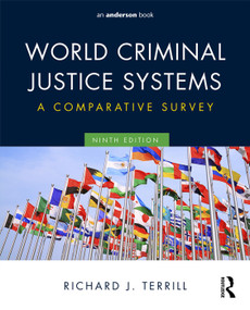 World Criminal Justice Systems (A Comparative Survey) by Richard J. Terrill, 9780323356466