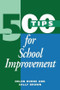 500 Tips for School Improvement - 9780749422301 by Sally Brown, Helen Horne, 9780749422301