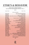 Academic Dishonesty (A Special Issue of Ethics & Behavior) by Patricia Keith-Spiegel, Bernard Whitley, Jr., 9780805897036