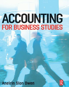 Accounting for Business Studies by Aneirin Owen, 9780750658348
