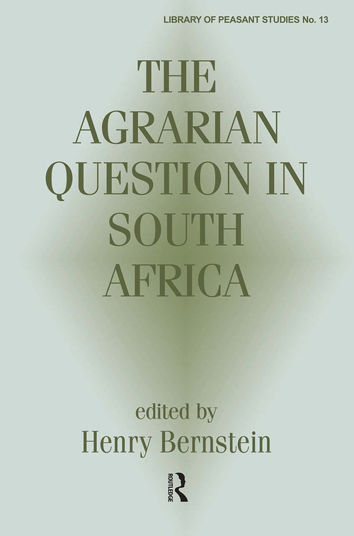 The Agrarian Question in South Africa - 9780714642925 by Henry Bernstein, 9780714642925