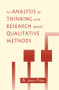 An Analysis of Thinking and Research About Qualitative Methods - 9780805817515 by W. James Potter, 9780805817515