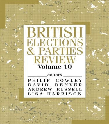 British Elections & Parties Review - 9780714681382 by Philip Cowley, David Denver, Andrew Russell, 9780714681382