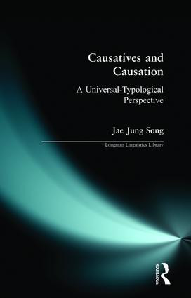 Causatives and Causation (A Universal -typological perspective) - 9780582289185 by Jae Jung Song, 9780582289185