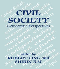 Civil Society (Democratic Perspectives) - 9780714643137 by Robert Fine, Shirin Rai, 9780714643137