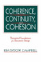Coherence, Continuity, and Cohesion (Theoretical Foundations for Document Design) - 9780805817034 by Kim Sydow Campbell, 9780805817034