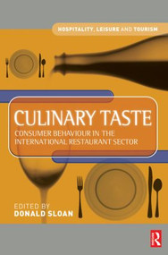 Culinary Taste - 9780750657679 by Donald Sloan, Prue Leith, 9780750657679