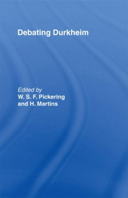 Debating Durkheim - 9780415869546 by Herminio Martins, William Pickering, 9780415869546