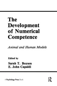 The Development of Numerical Competence (Animal and Human Models) - 9780805812312 by Sarah T. Boysen, E. John Capaldi, 9780805812312