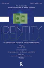 Diasporic Identity (Myth, Culture, and the Politics of Home: A Special Issue of identity) by Anton Allahar, 9780805896749