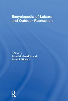 Encyclopedia of Leisure and Outdoor Recreation by John Jenkins, John Pigram, 9780415868204