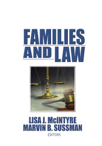 Families and Law - 9780789002150 by Marvin B Sussman, Lisa J Mcintyre, 9780789002150