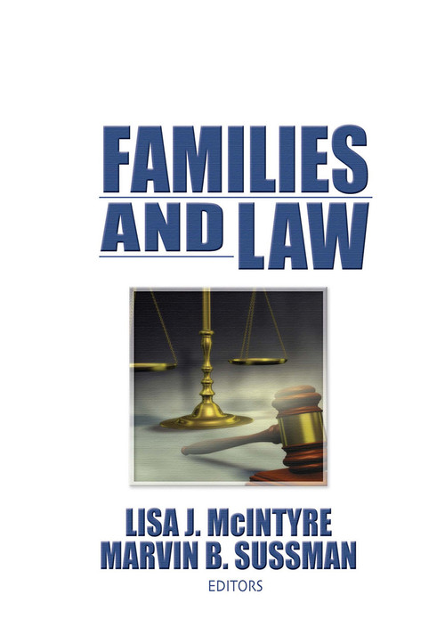 Families and Law - 9780789002150 by Marvin B Sussman, Lisa J Mcintyre, 9780789002150